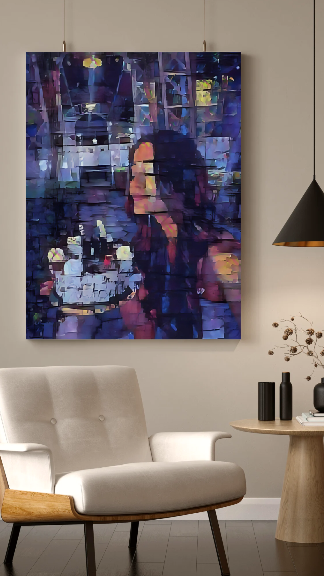 Purple Whispers Wall Art